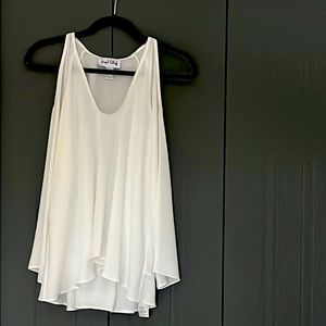 Joseph Ribkoff cold shoulder long sleeve blouse.